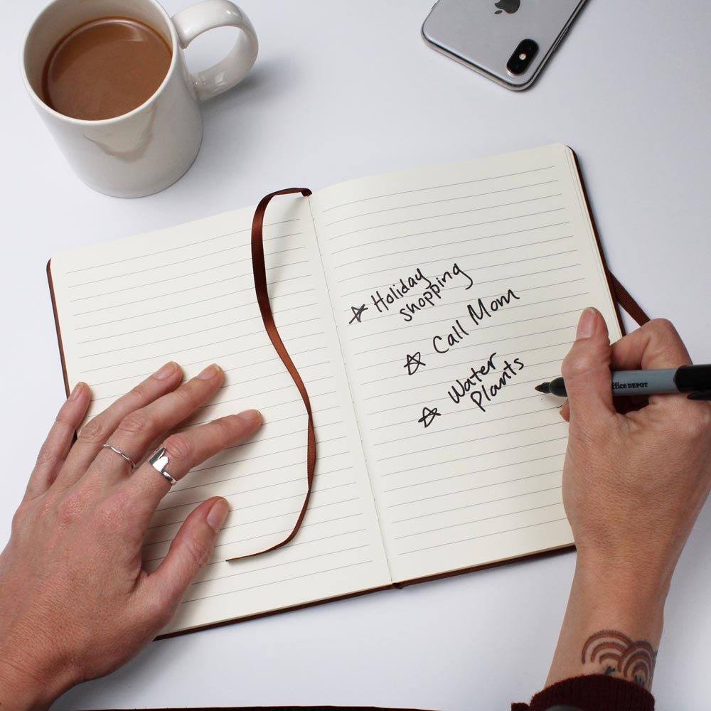 Teachers Change the World Leather Journal