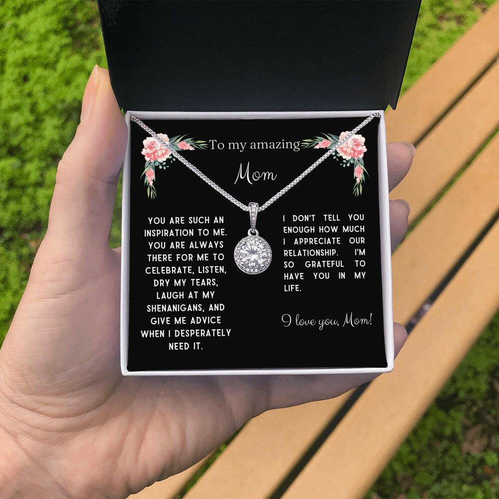 TO MY AMAZING MOM NECKLACE