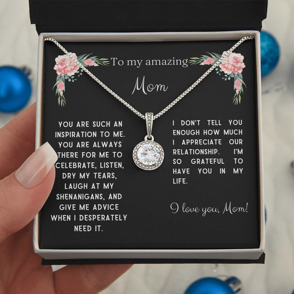 TO MY AMAZING MOM NECKLACE