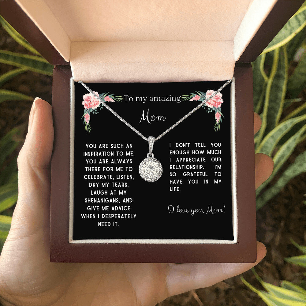 TO MY AMAZING MOM NECKLACE