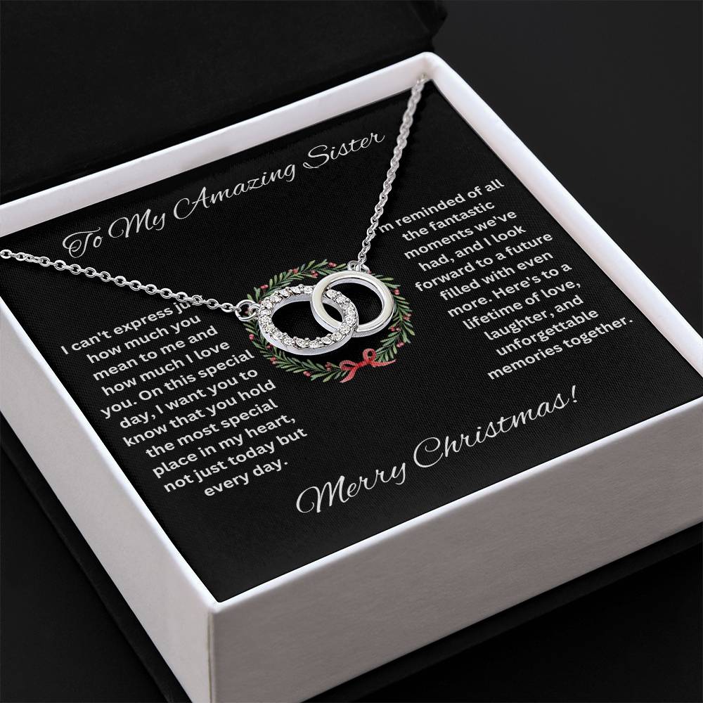 Sister Christmas Pair Necklace