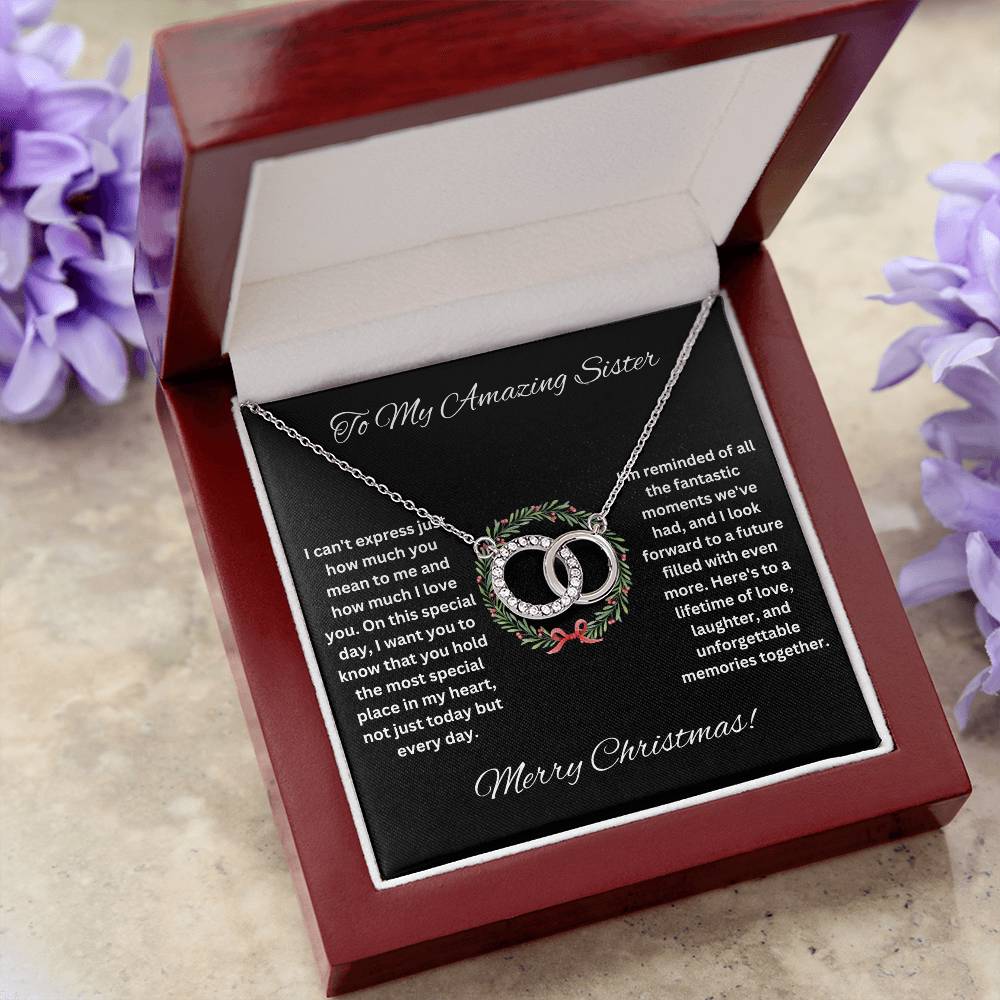 Sister Christmas Pair Necklace