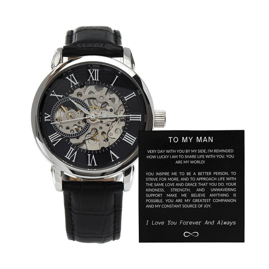 To My Man Openwork Watch