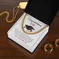 Congratulations Son on Graduation Cuban Link Chain Necklace