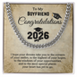 Boyfriend Graduation Cuban Link Chain Necklace