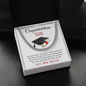 Congratulations Son on Graduation Cuban Link Chain Necklace