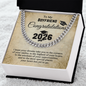 Boyfriend Graduation Cuban Link Chain Necklace