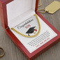 Congratulations Son on Graduation Cuban Link Chain Necklace