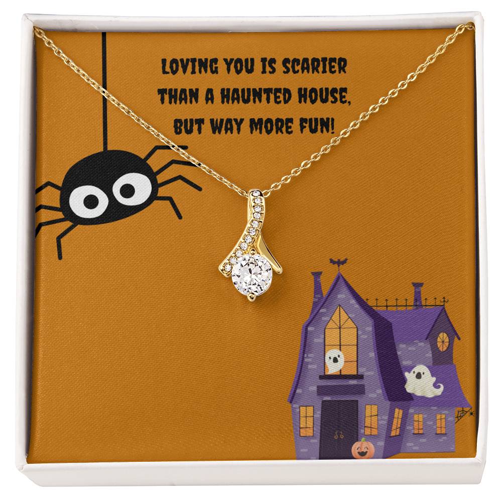 Haunted Halloween Alluring Beauty Necklace