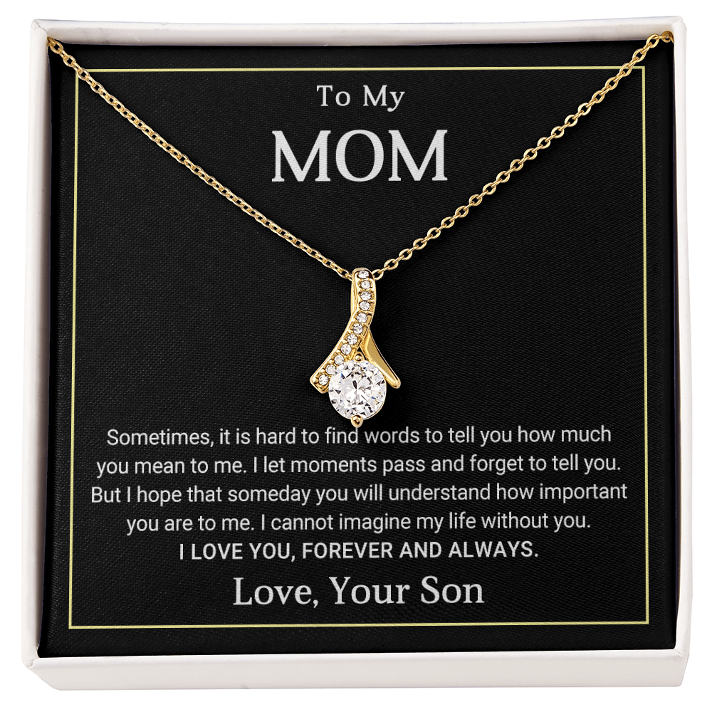 Forever and Always Mom Alluring Beauty Necklace from Son