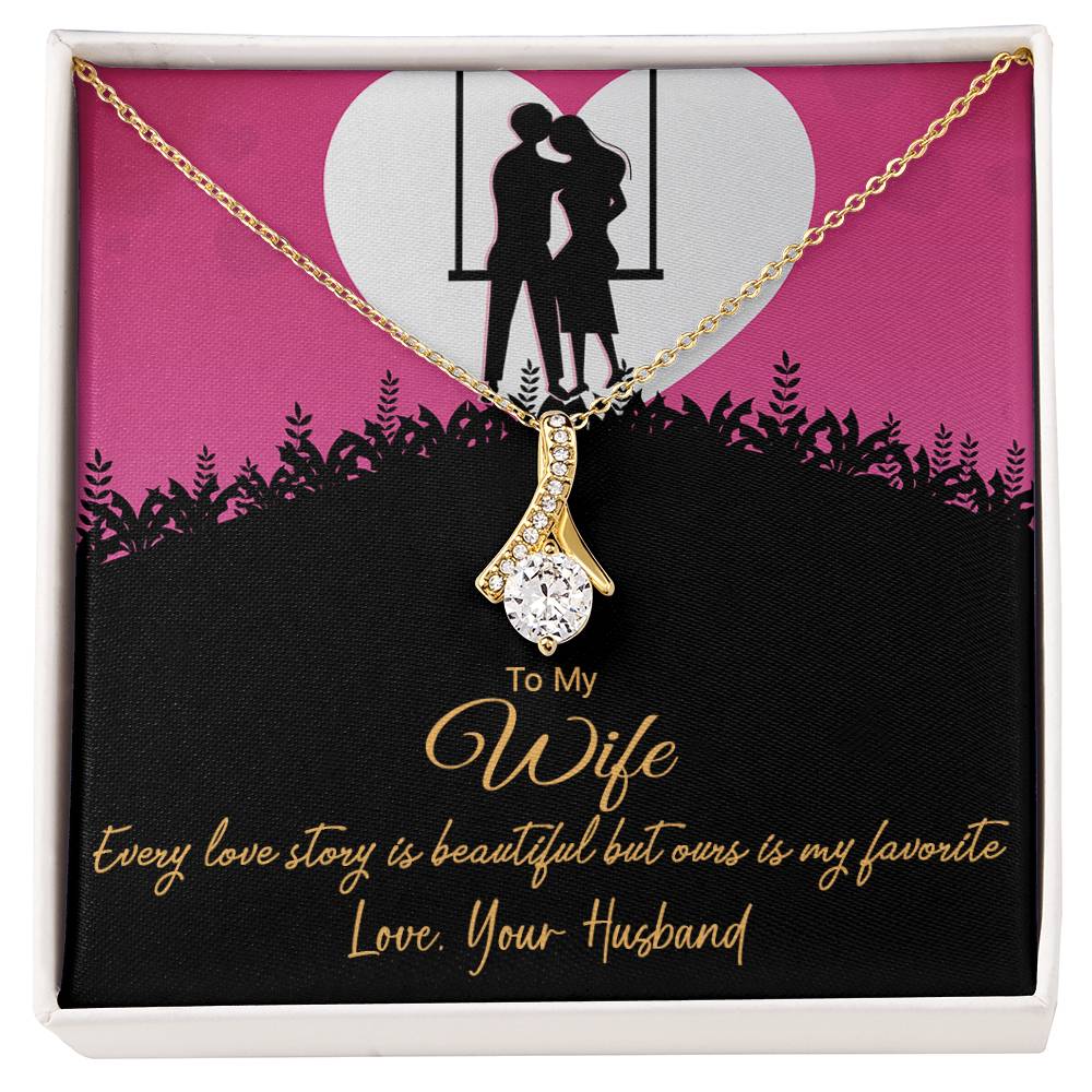 To My Wife - Alluring Beauty Necklace