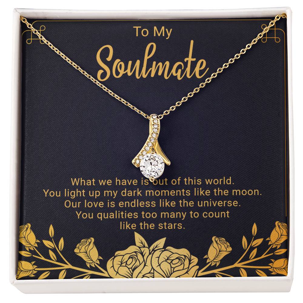 To My Soulmate - Alluring Beauty Necklace