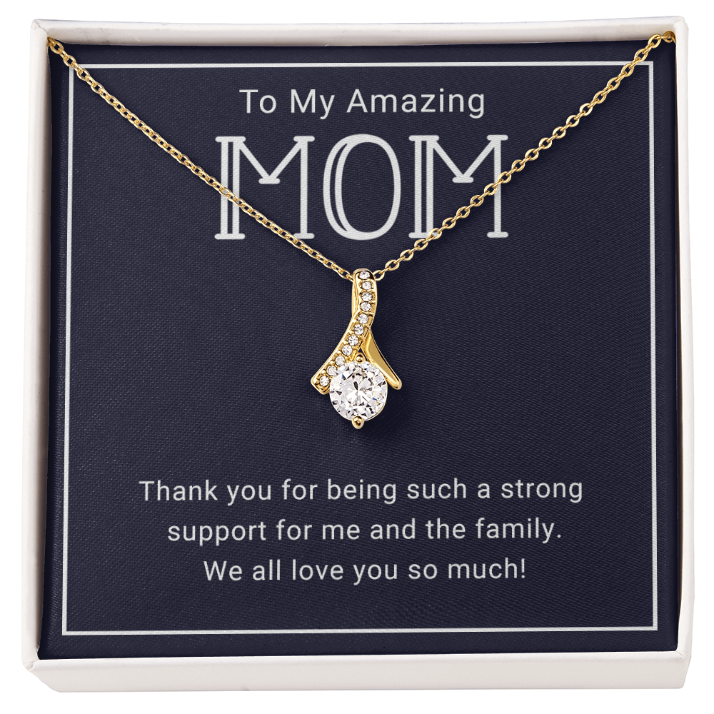 Stunning Alluring Beauty Pendant Necklace for Mom