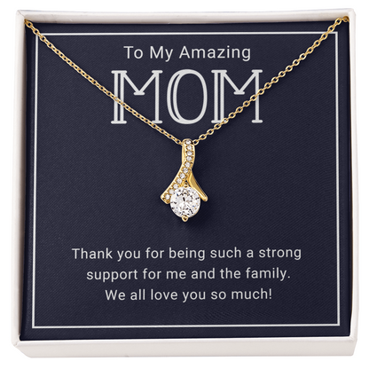 Stunning Alluring Beauty Pendant Necklace for Mom