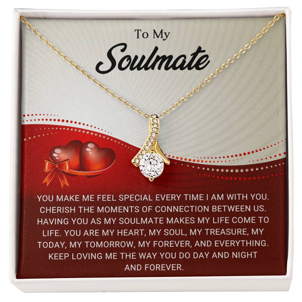 To My Soulmate - Alluring Beauty Necklace