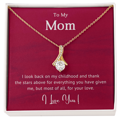 Thank You Mom Alluring Beauty Necklace