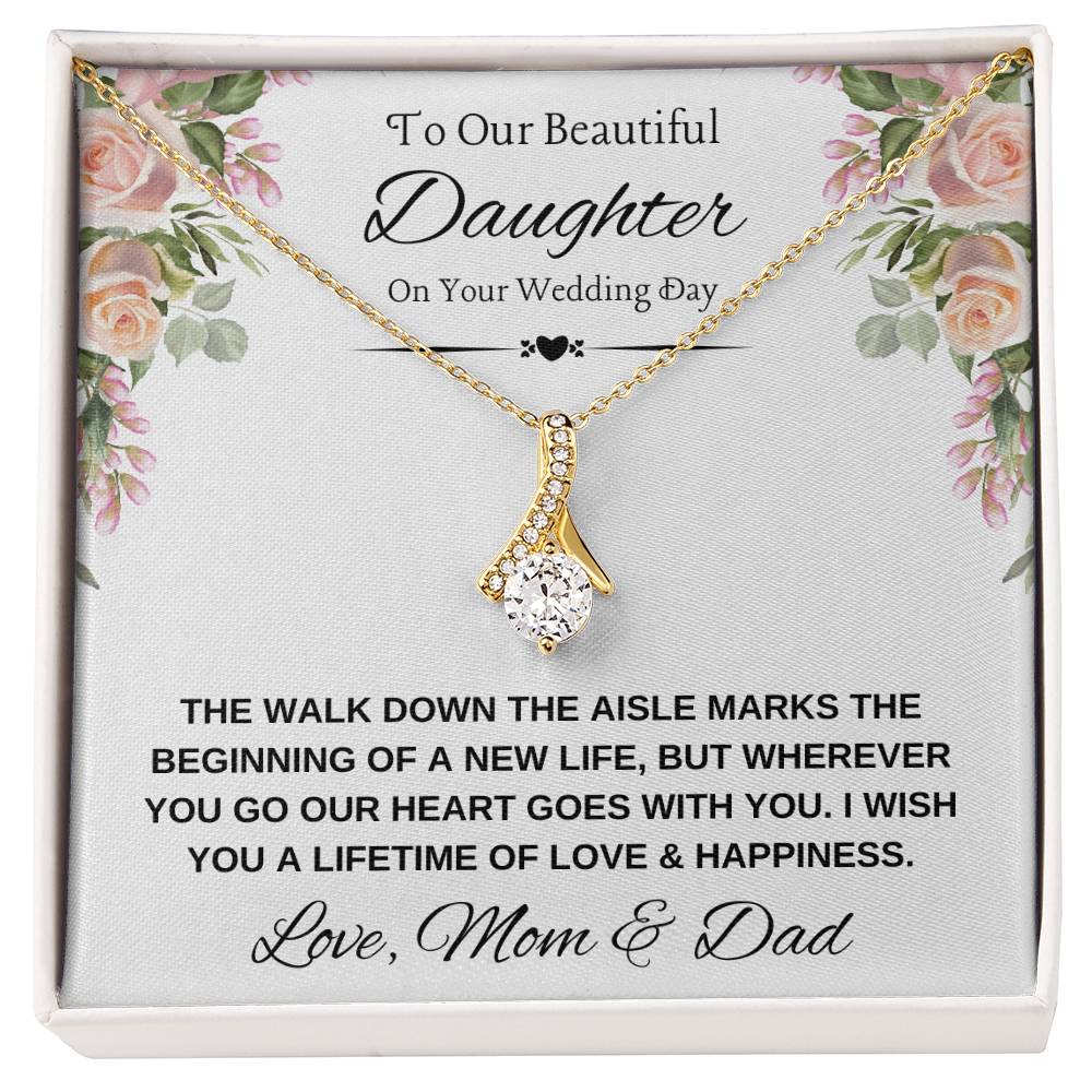 To Daughter on Wedding Day from Parents