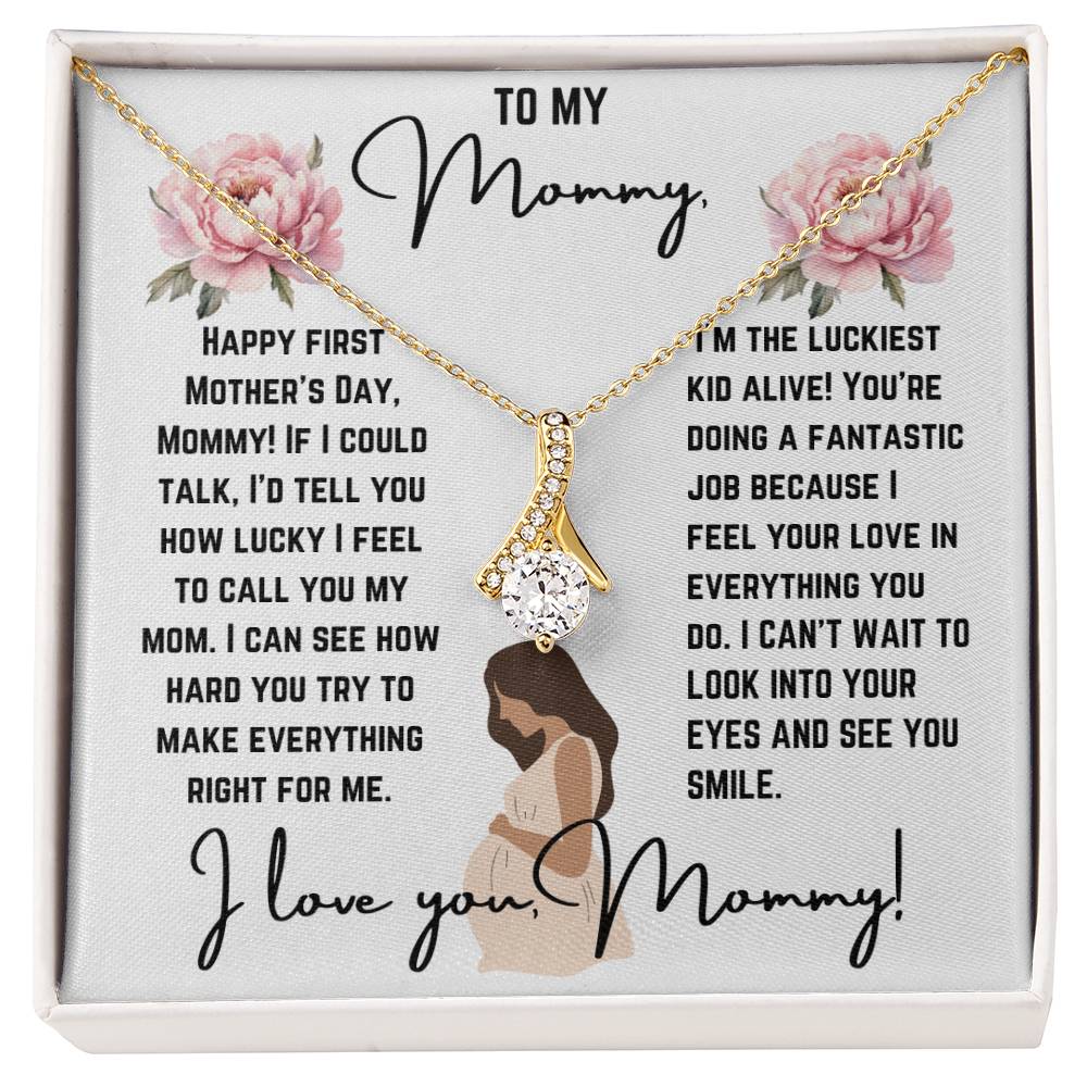 Mommy's First Mother's Day Necklace