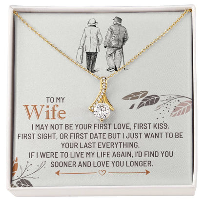 Find You Sooner Alluring Beauty Necklace for Wife