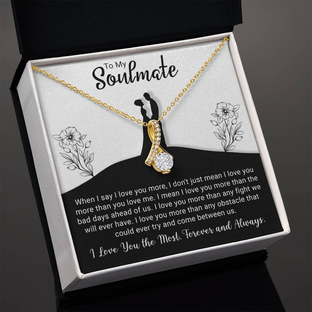 To My Soulmate - Alluring Beauty Necklace