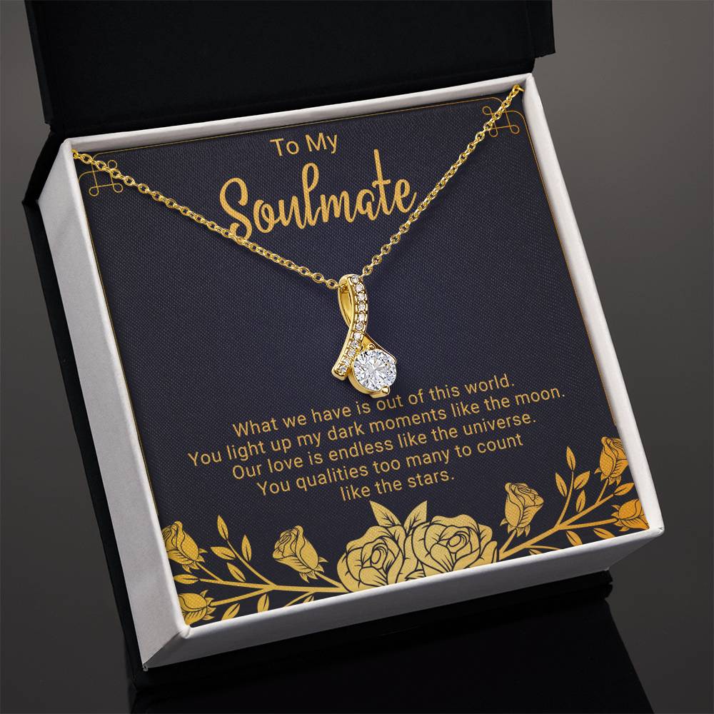 To My Soulmate - Alluring Beauty Necklace