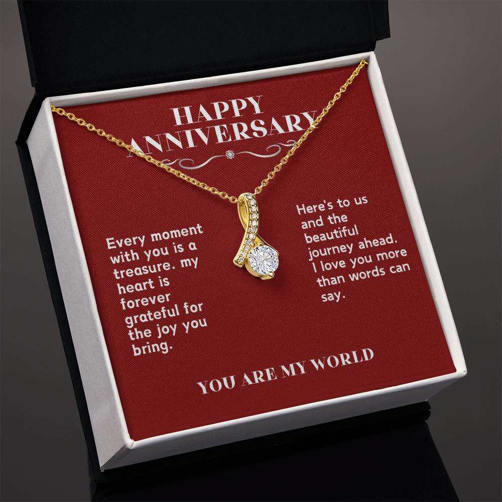 Happy Anniversary Necklace