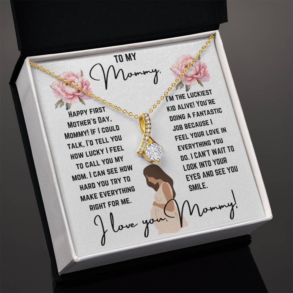 Mommy's First Mother's Day Necklace