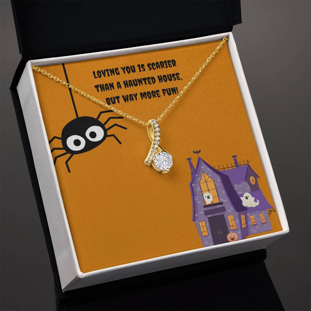 Haunted Halloween Alluring Beauty Necklace