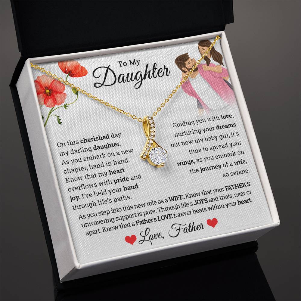 To My Daughter - Alluring Beauty Necklace