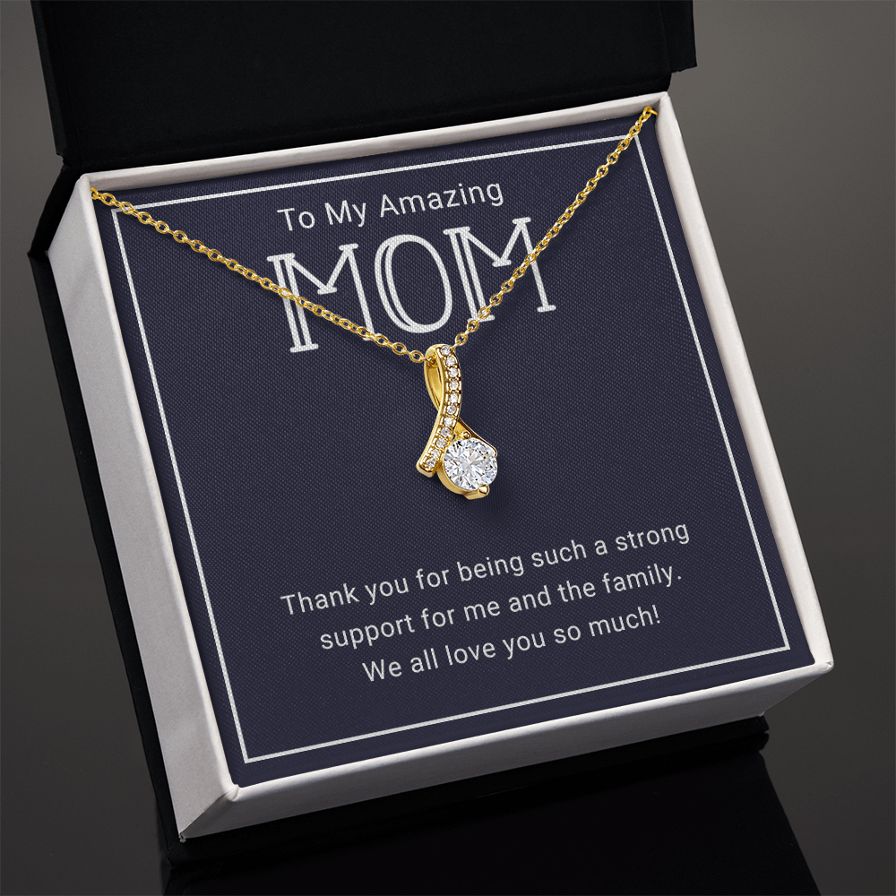 Stunning Alluring Beauty Pendant Necklace for Mom