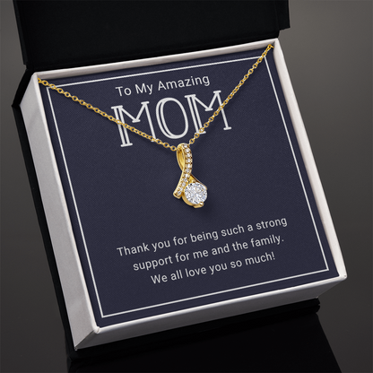 Stunning Alluring Beauty Pendant Necklace for Mom