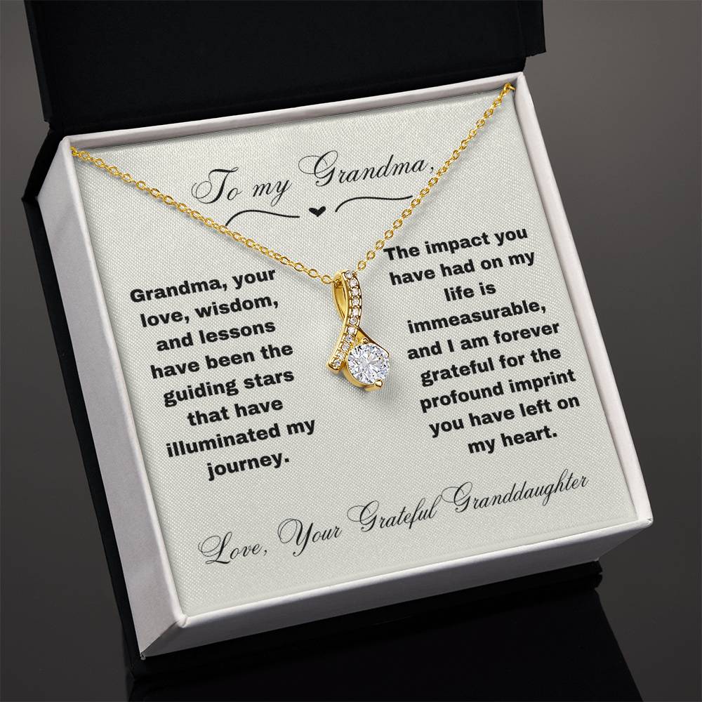 Grandma Necklace from Granddaughter