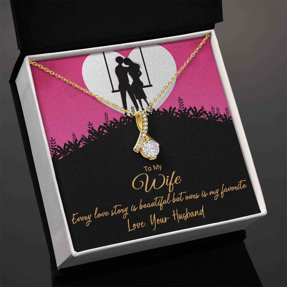 To My Wife - Alluring Beauty Necklace