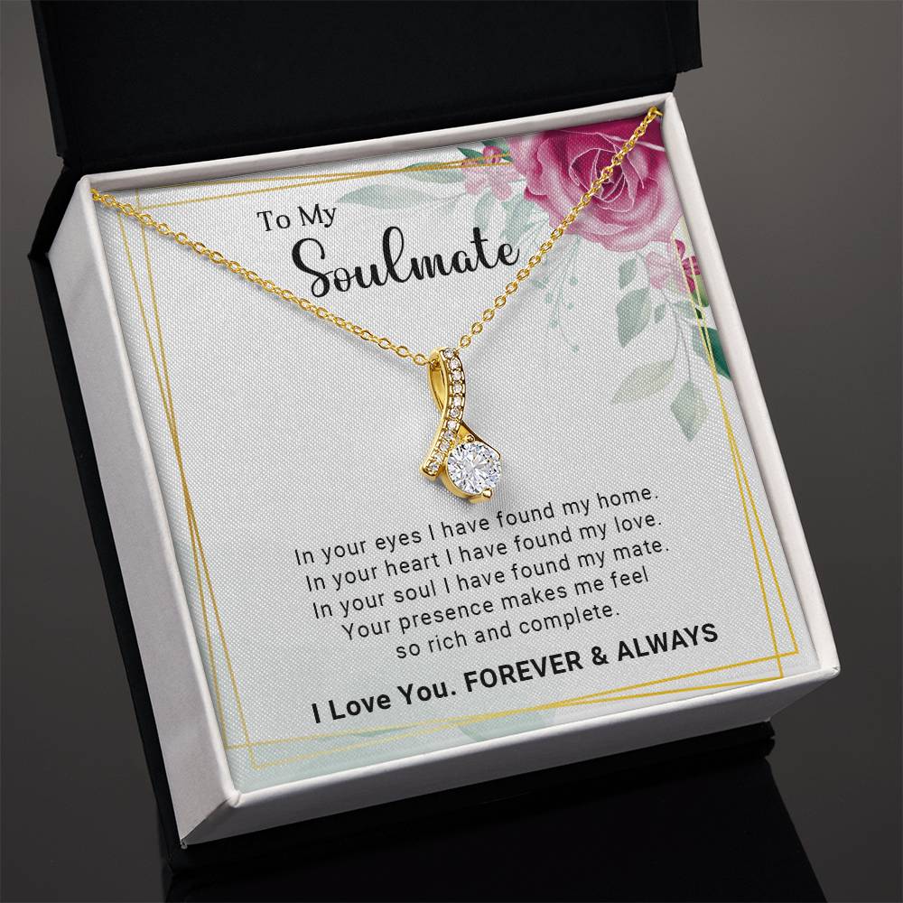 To My Soulmate - Alluring Beauty Necklace