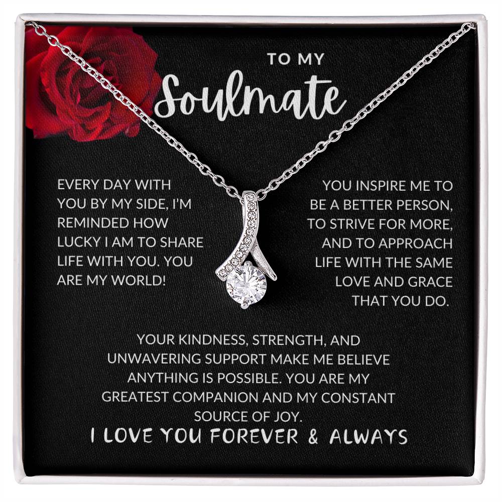 Rose Alluring Beauty Soulmate Necklace