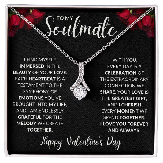 To My Soulmate Valentine's Day Necklace