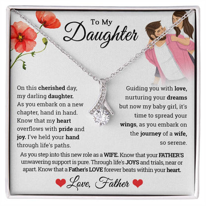 To My Daughter - Alluring Beauty Necklace