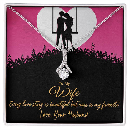 To My Wife - Alluring Beauty Necklace