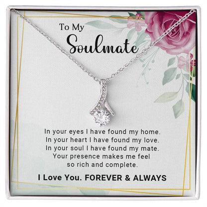 To My Soulmate - Alluring Beauty Necklace