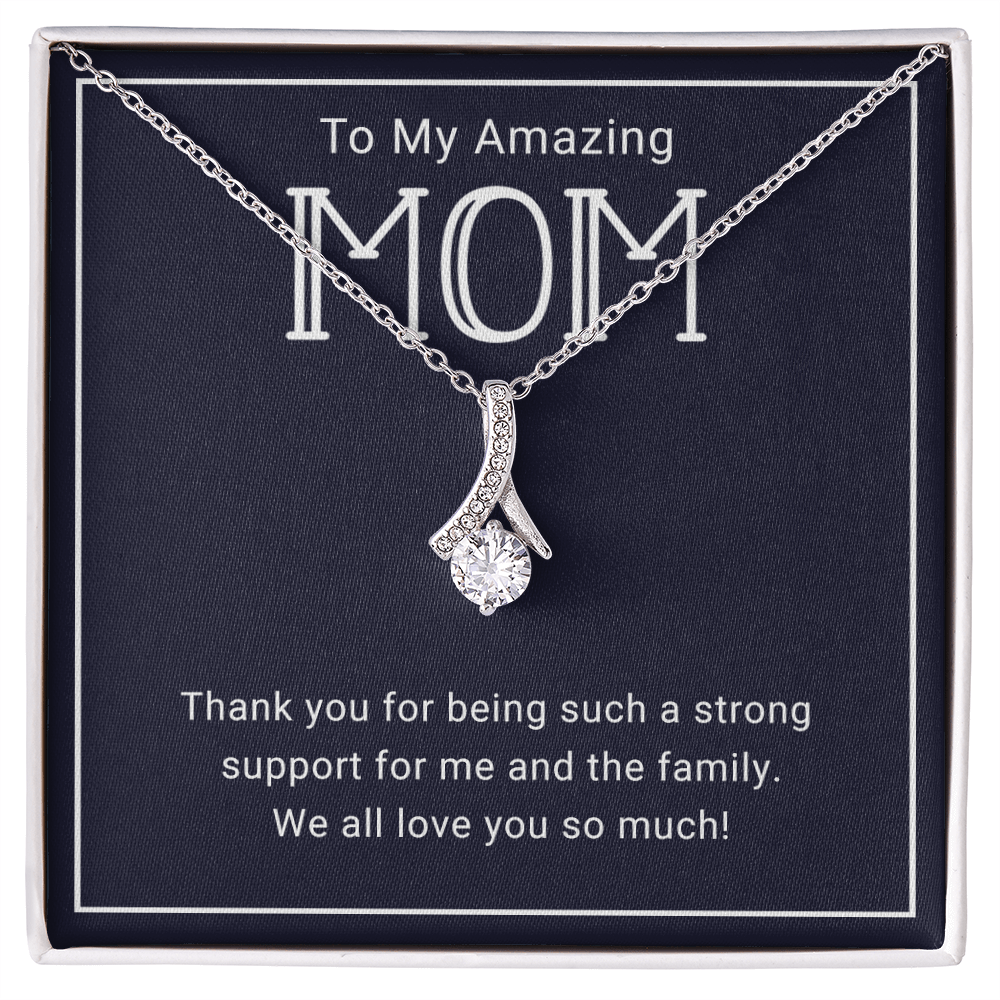 Stunning Alluring Beauty Pendant Necklace for Mom
