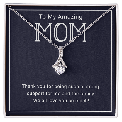 Stunning Alluring Beauty Pendant Necklace for Mom