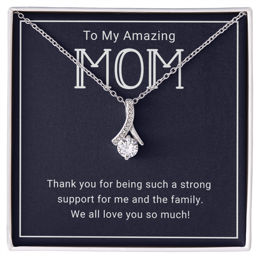 Stunning Alluring Beauty Pendant Necklace for Mom