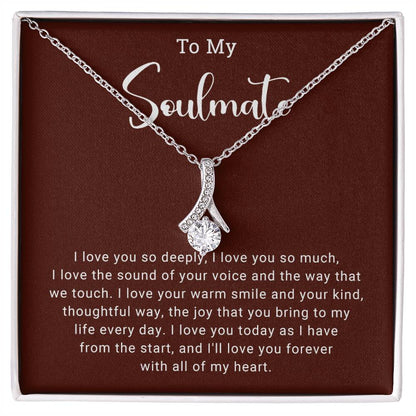 To My Soulmate - Alluring Beauty Necklace