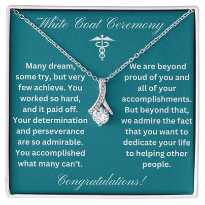 White Coat Ceremony Congratulations Necklace