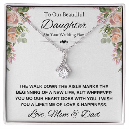 To Daughter on Wedding Day from Parents