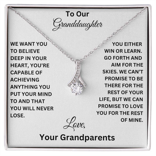 Granddaughter Alluring Beauty Necklace