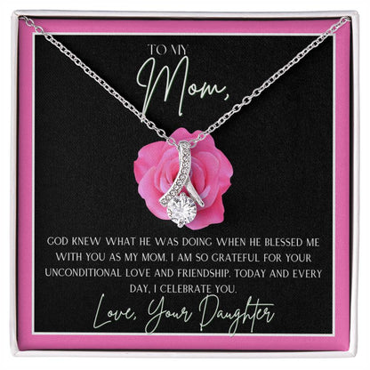 MOM NECKLACE FROM DAUGHTER