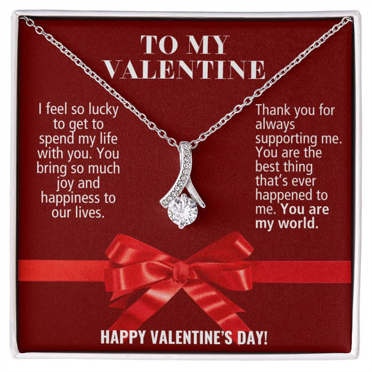 Valentine's Day Alluring Beauty Necklace for Wife, Girlfriend, Soulmate