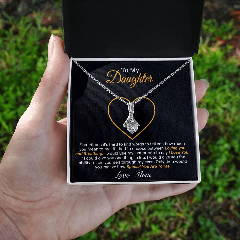 To My Daughter - Alluring Beauty Necklace