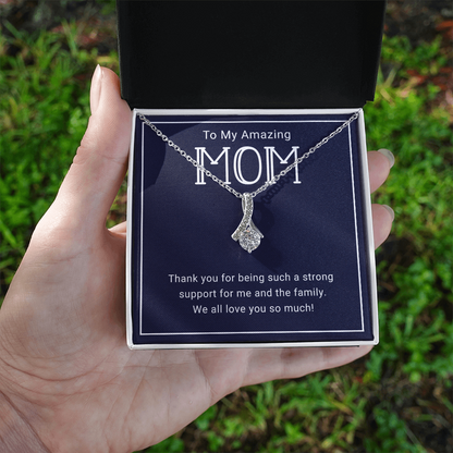 Stunning Alluring Beauty Pendant Necklace for Mom